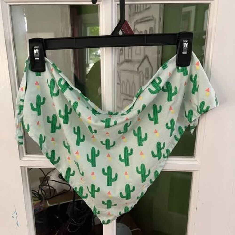 Top Paw Cactus Dog Bandana Size Large